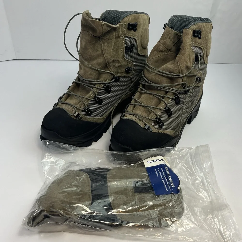 Bates E03600C Tora Bora Alpine Hiking Boots Mens 9.5 W with Removable Tongue Set